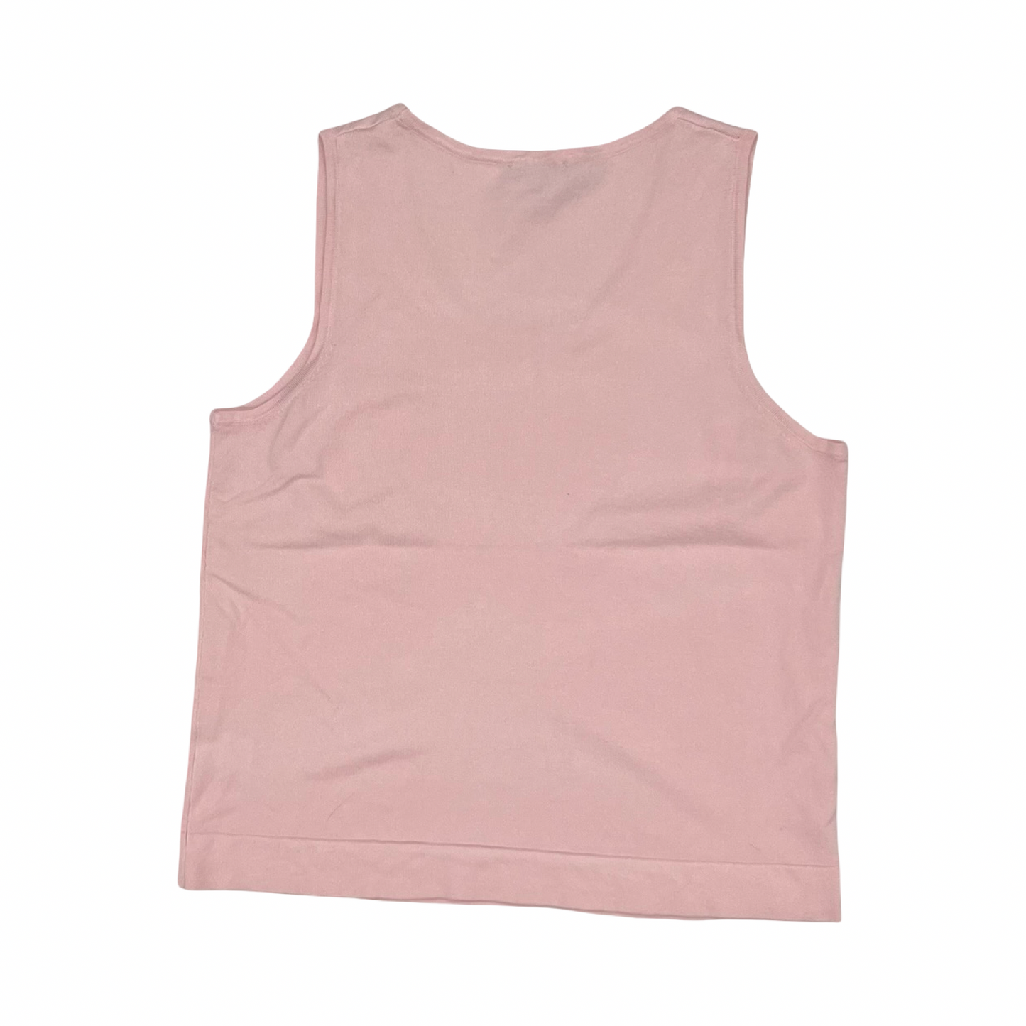 Top Sleeveless By Evolution In Pink, Size:L