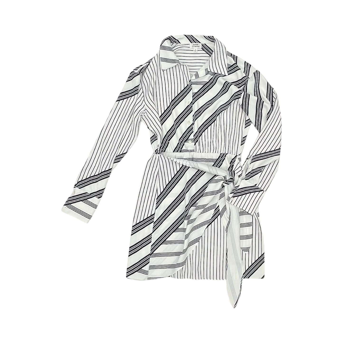 Dress Party Short By The Drop In Black & White, Size:M