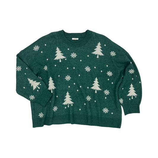 Sweater By Maurices In Green, Size:3X
