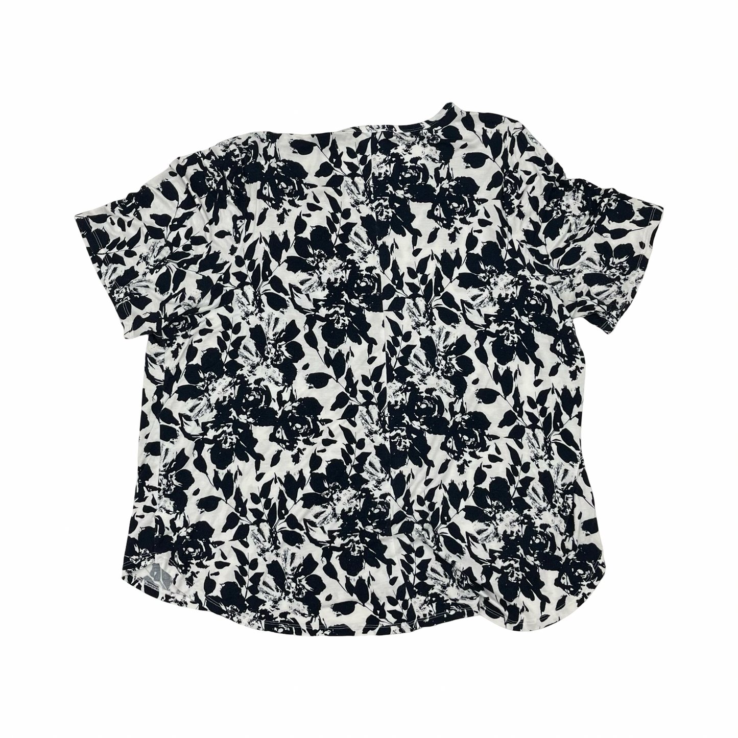 Top Ss By Lane Bryant In Blue & White, Size:3X