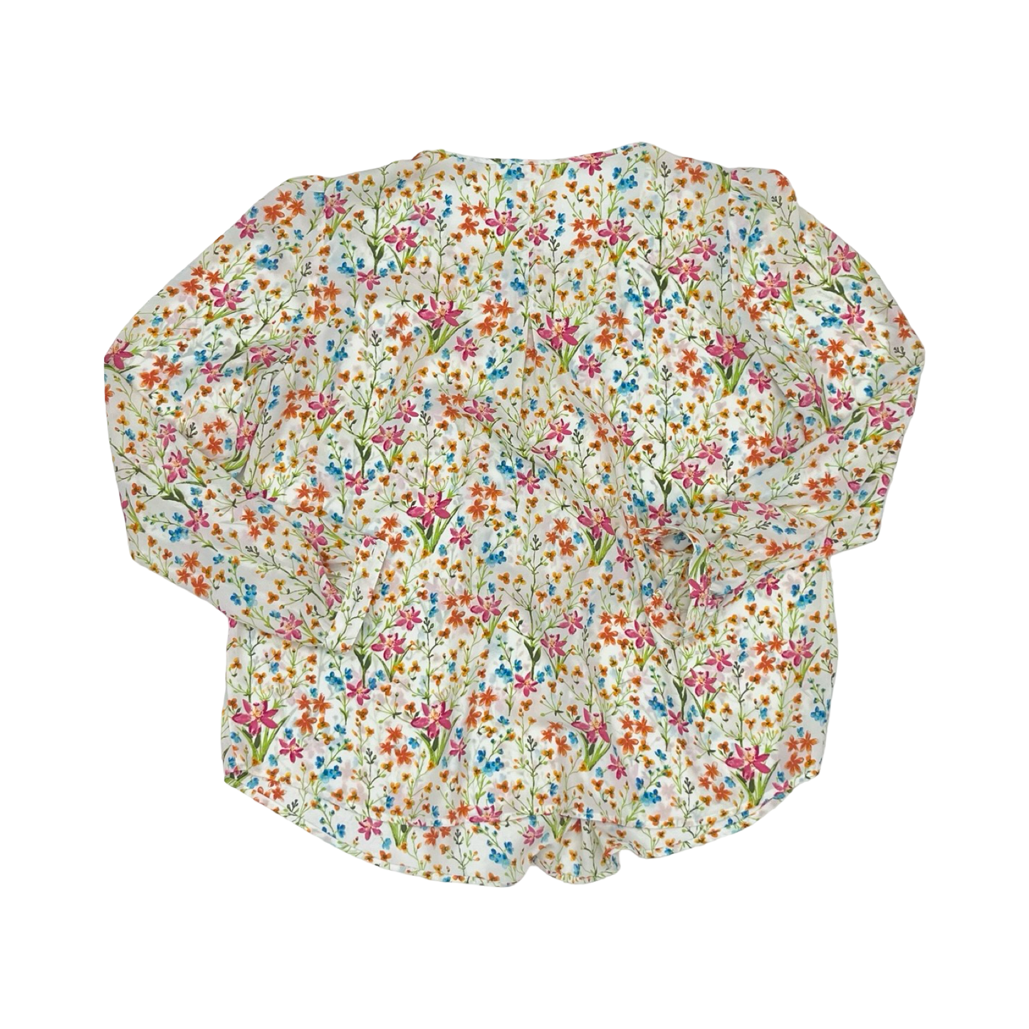 Blouse Ls By Gap In Floral Print, Size:L