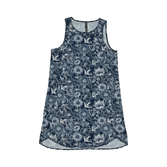 Athletic Dress By Kyodan In Blue, Size:M