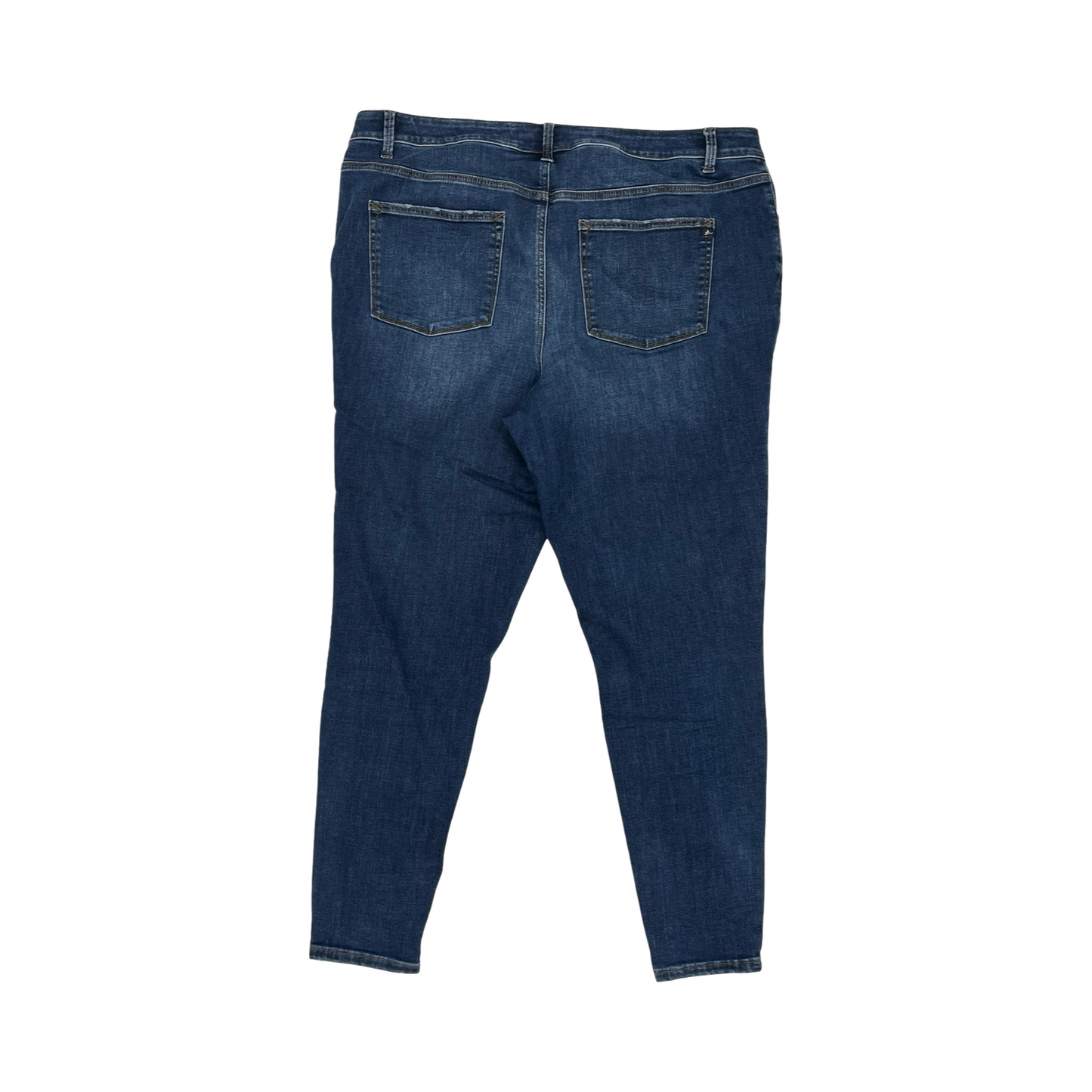 Jeans Skinny By Maurices In Blue Denim, Size:22