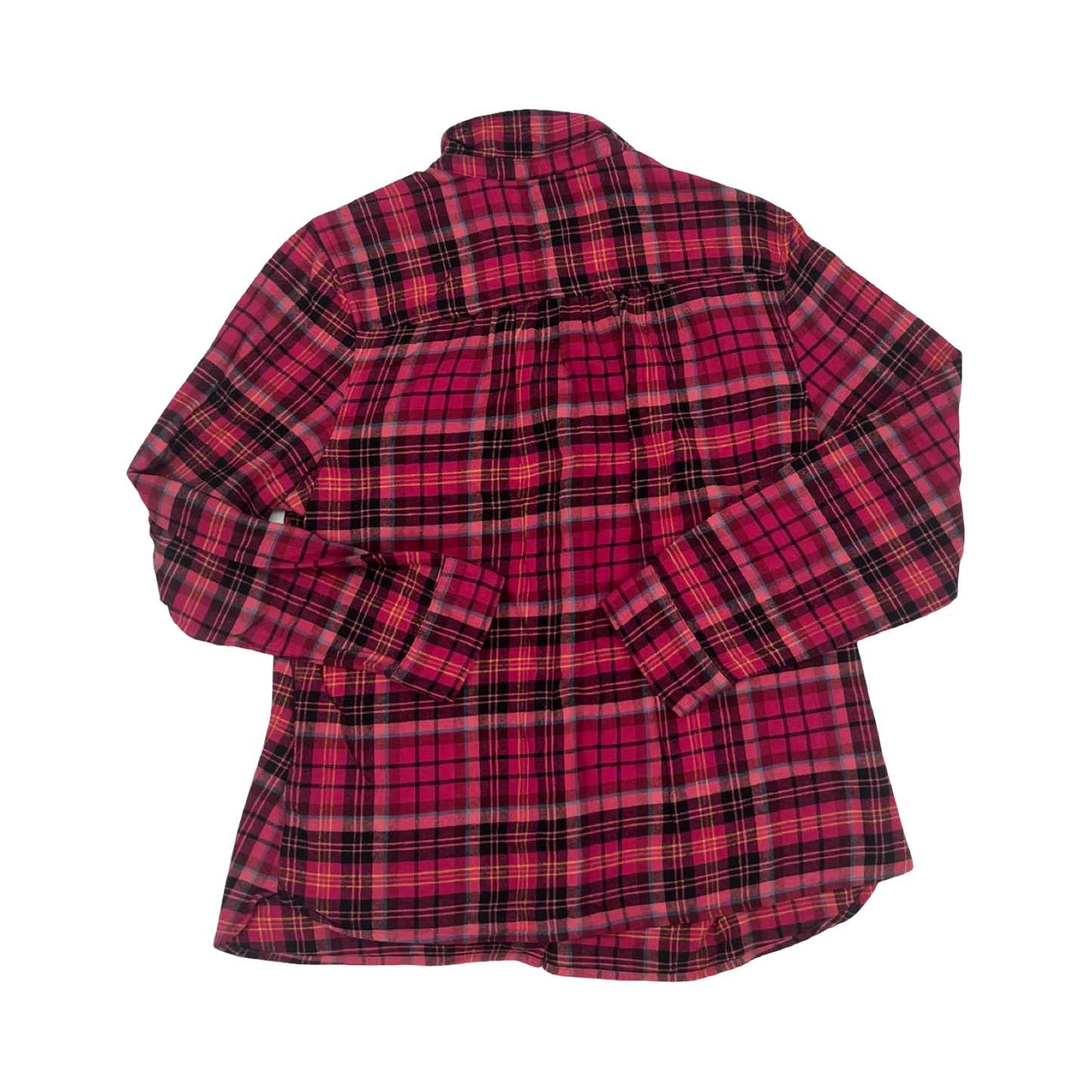 Blouse Ls By Croft And Barrow In Pink, Size:L