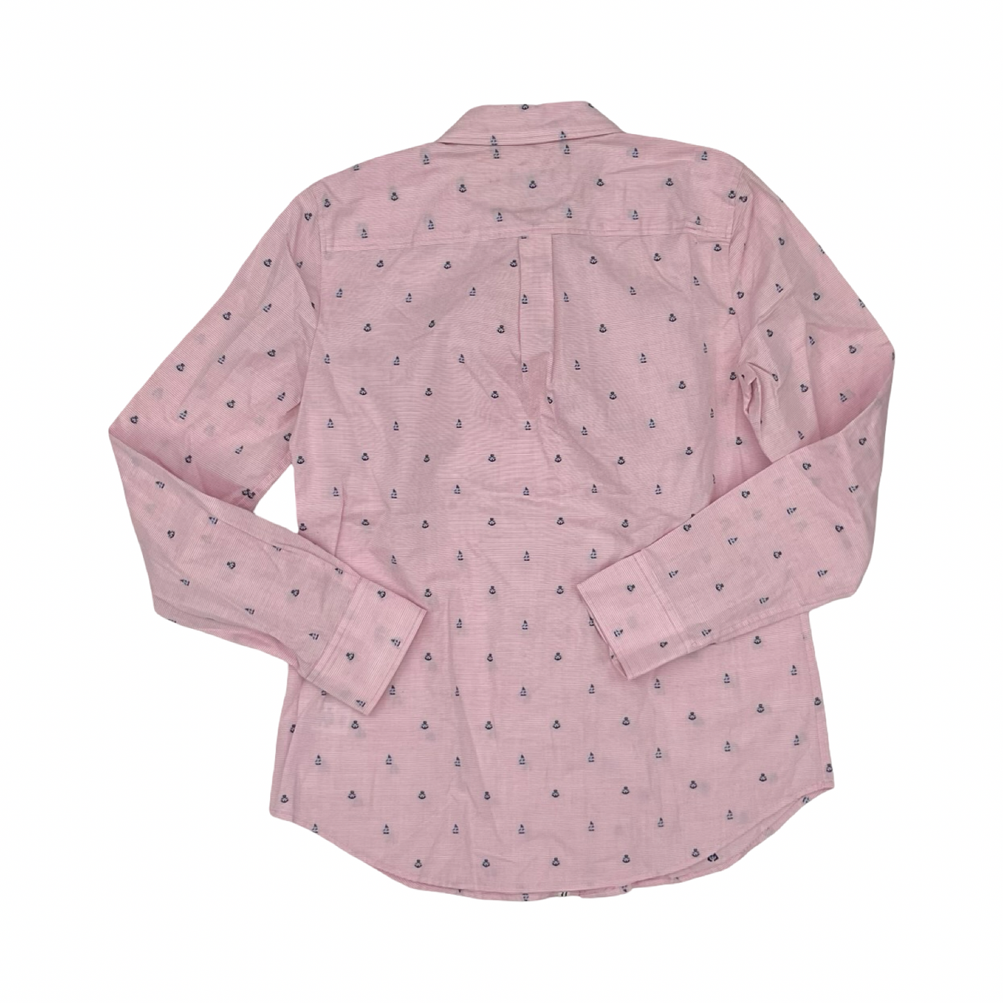 Blouse 3/4 Sleeve By Talbots In Blue & Pink, Size:Xs