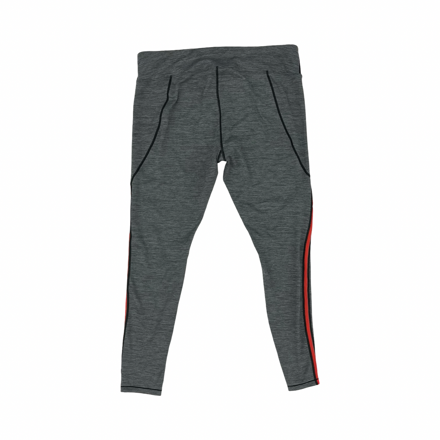Athletic Leggings By Mta Sport In Grey, Size:Xl