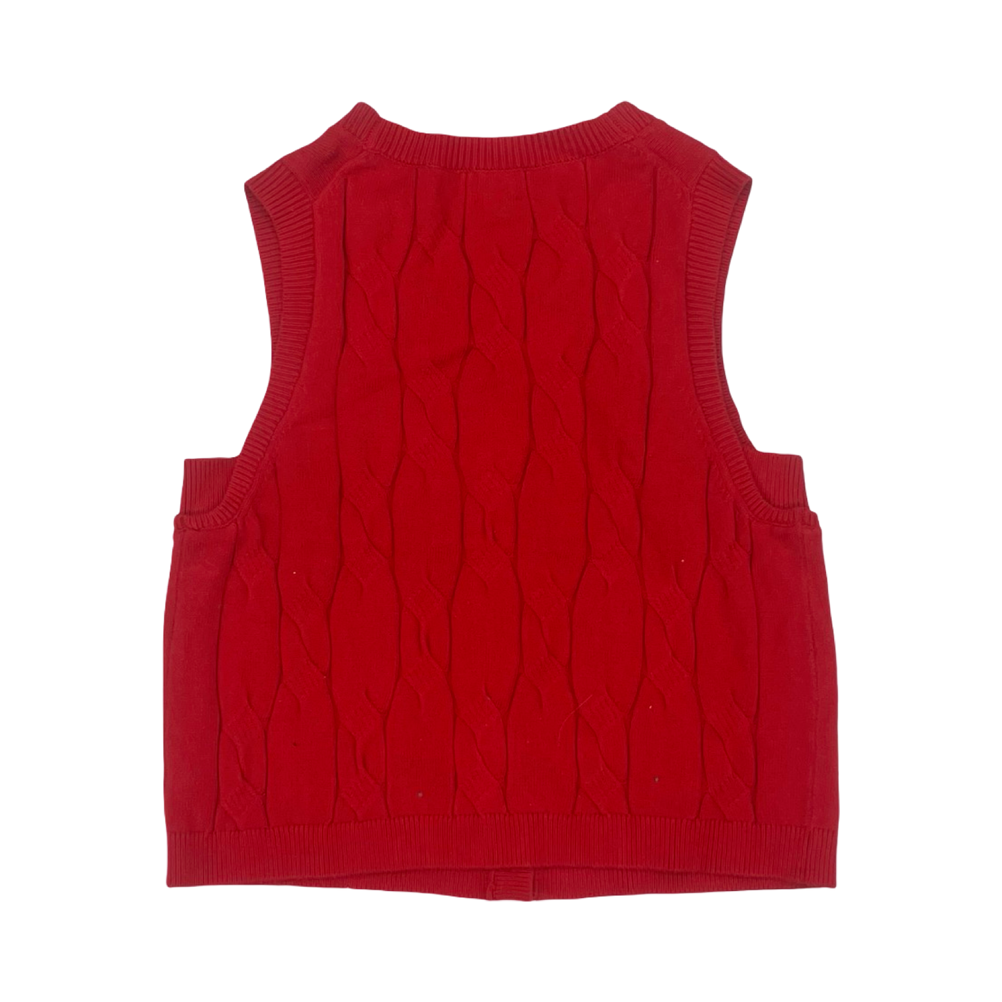 Vest Sweater By A New Day In Red, Size:Xl