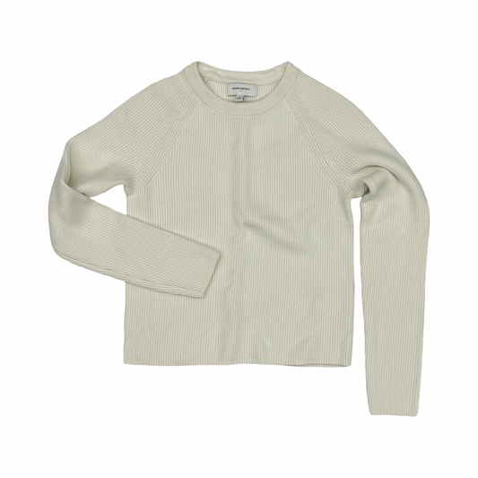 Sweater By Banana Republic In Cream, Size:M