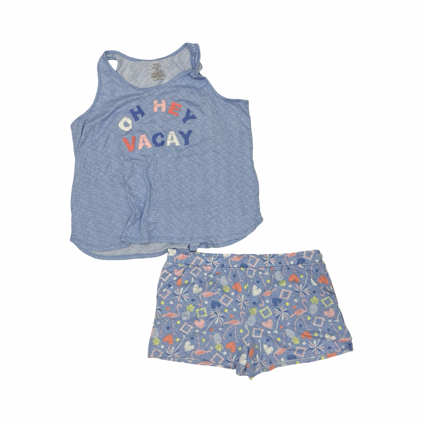 Pajamas 2Pc By Secret Treasures In Blue, Size:Xl