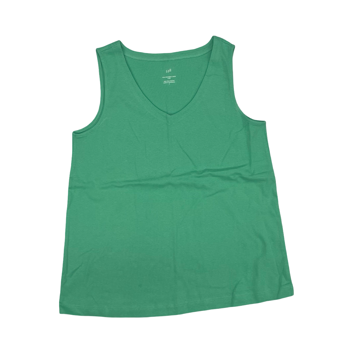 Top Sleeveless By J. Jill In Green, Size:S