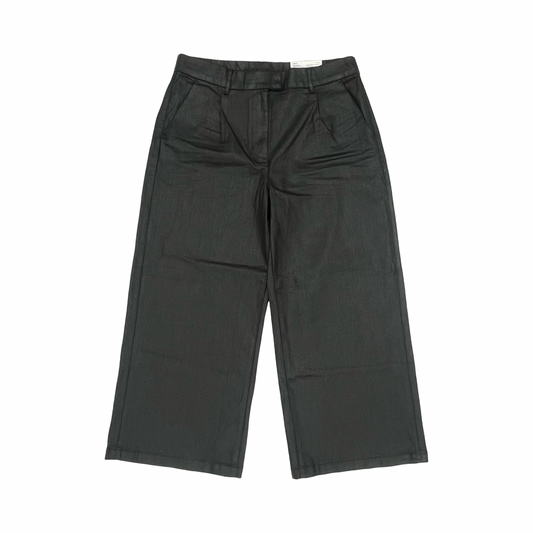 Pants Wide Leg By American Eagle In Black, Size:14