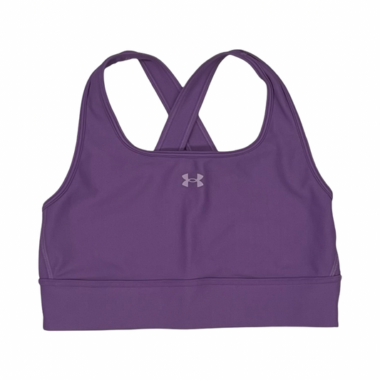 Athletic Bra By Under Armour In Purple, Size:M