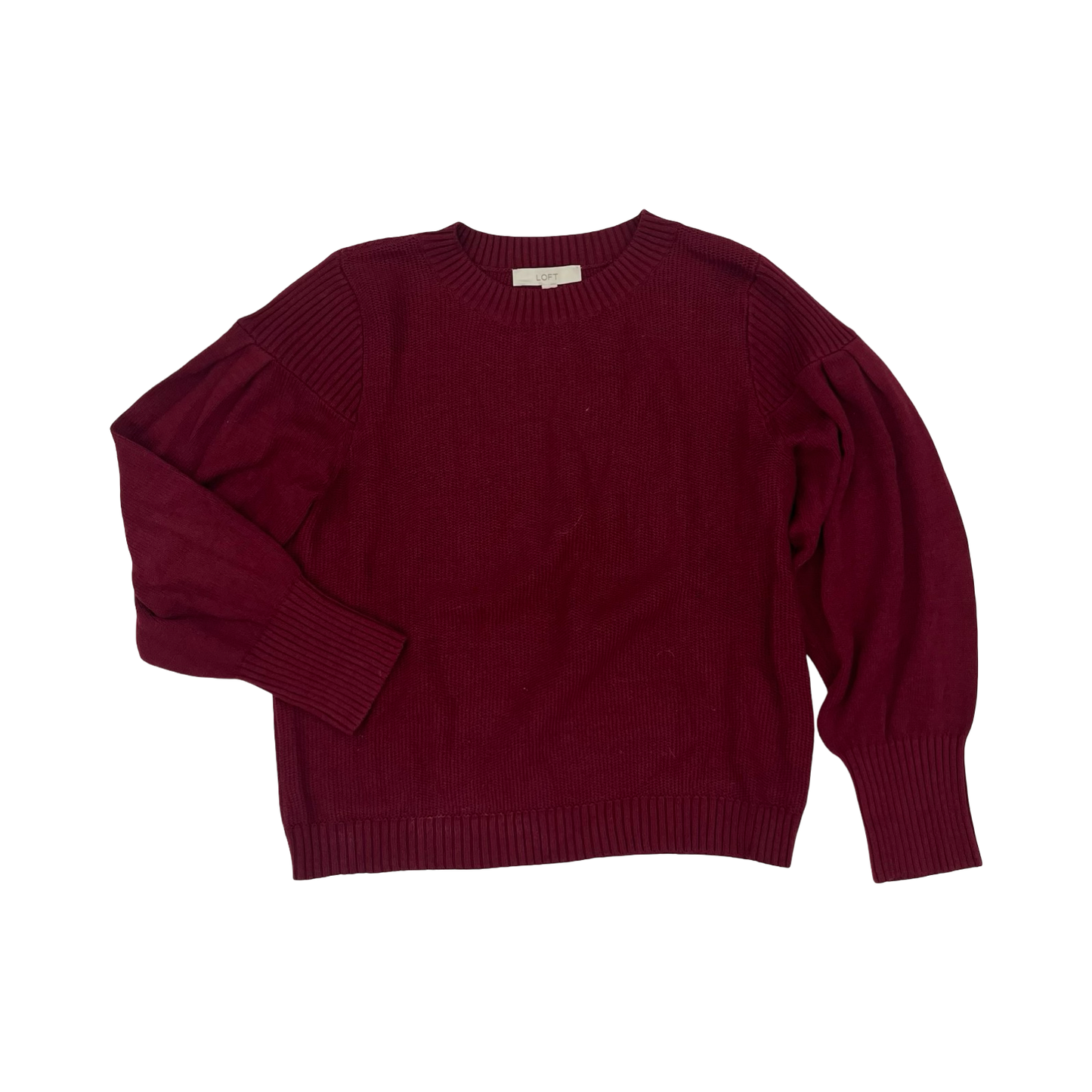 Sweater By Loft In Red, Size:Xl