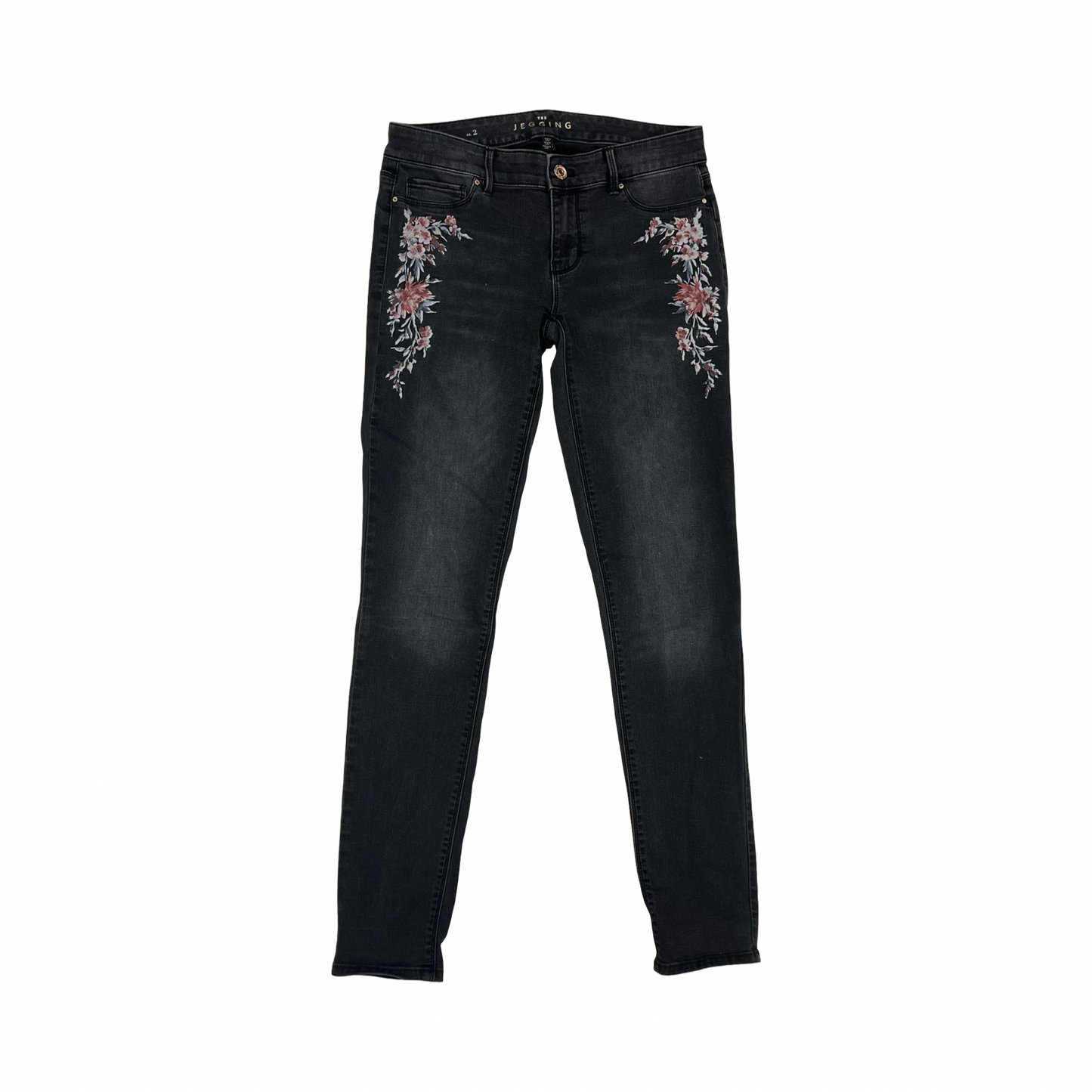 Jeans Skinny By White House Black Market In Black Denim, Size:2