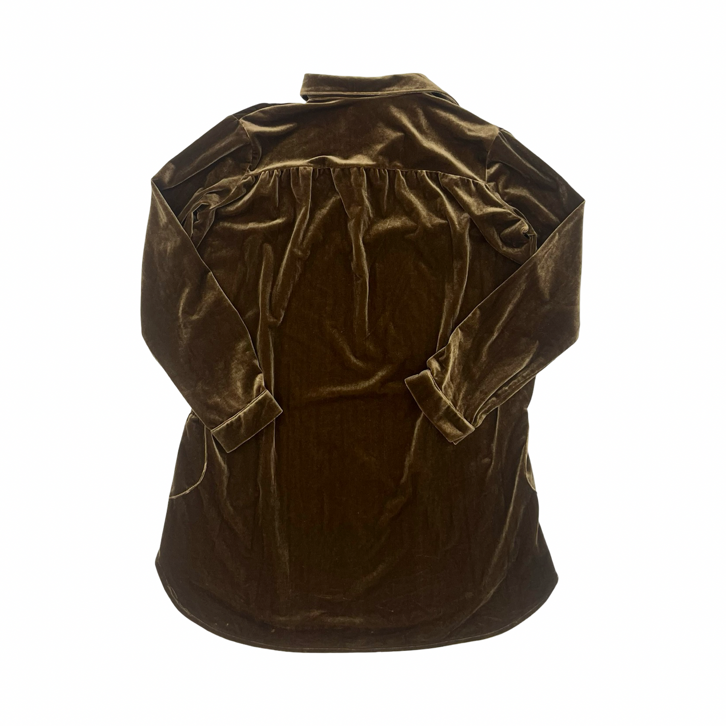 Dress Casual Short By Cmf In Brown, Size:M