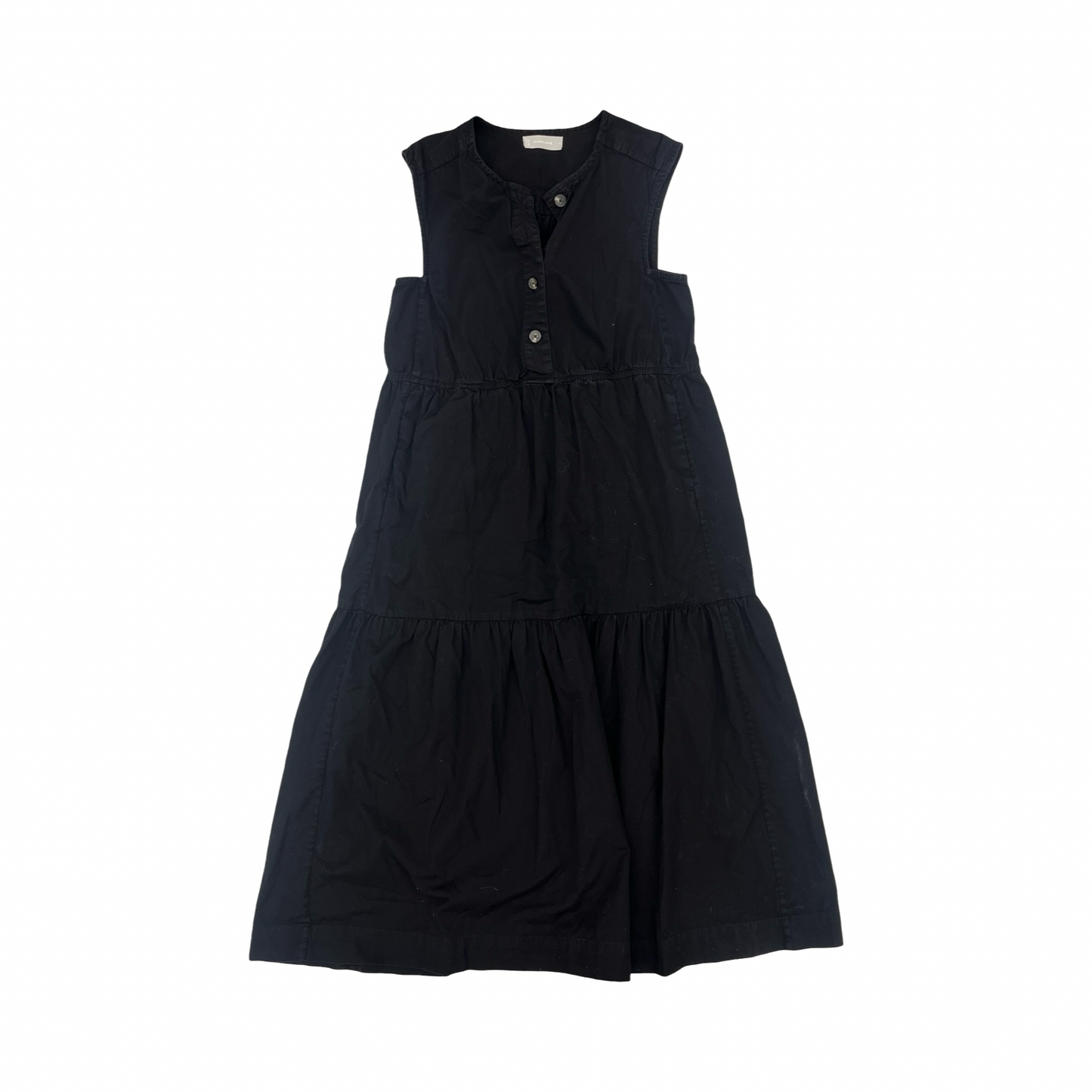 Dress Casual Maxi By Everlane In Black, Size:S