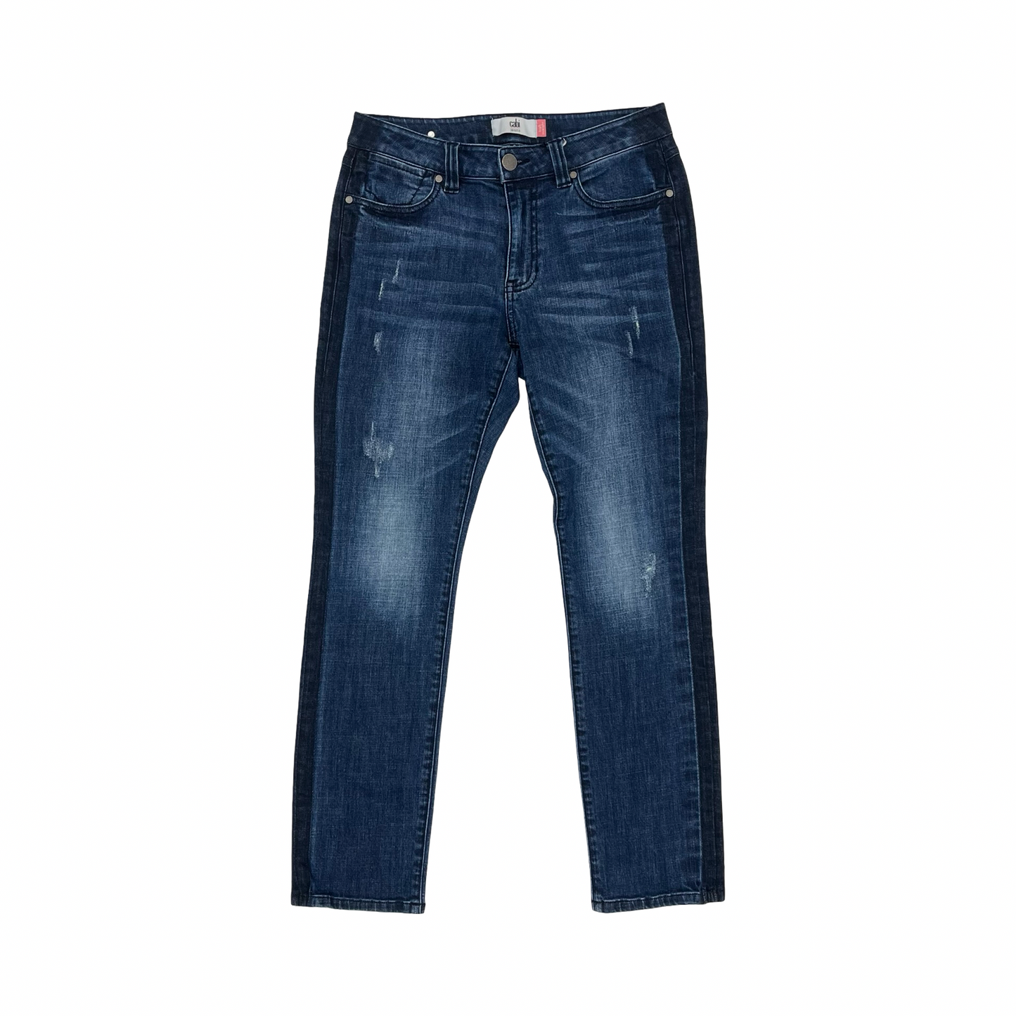Jeans Straight By Cabi In Blue Denim, Size:6