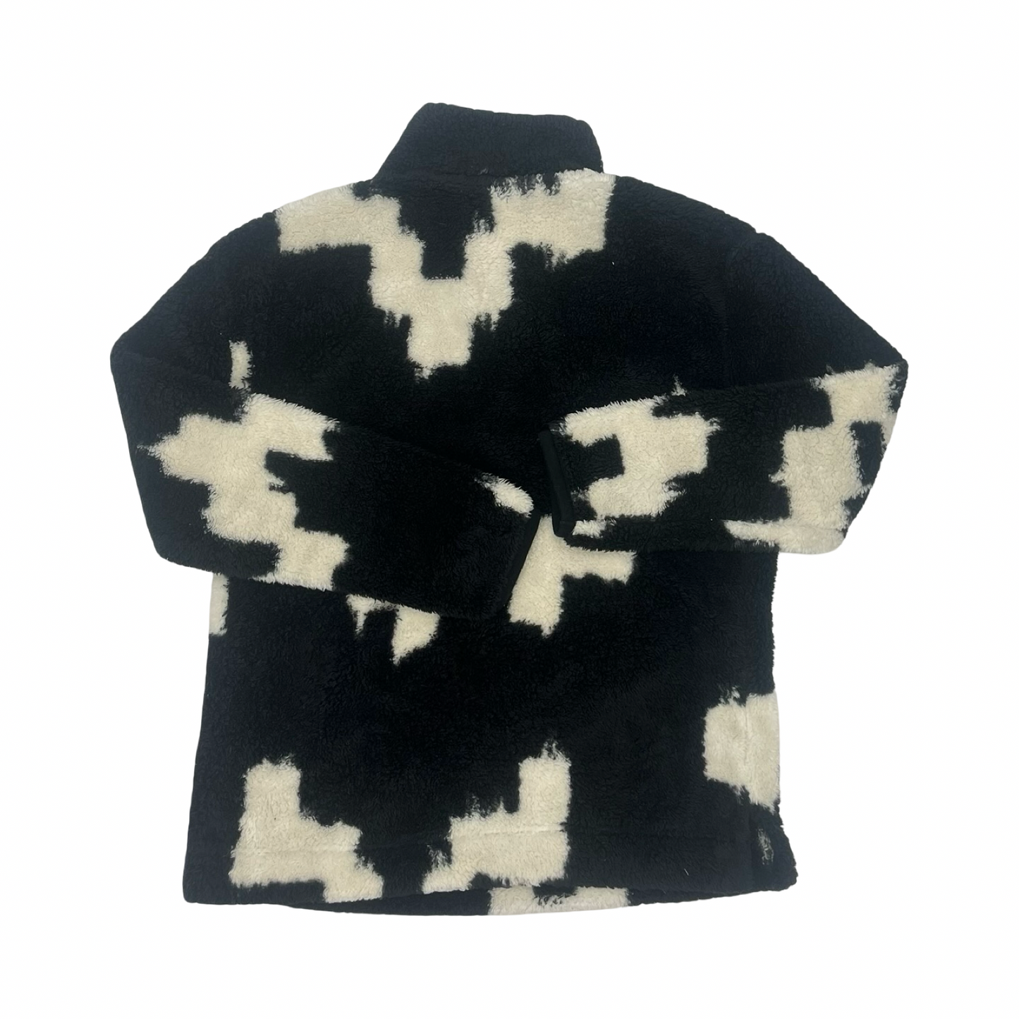 Sweatshirt Collar By Maurices In Black & White, Size:S