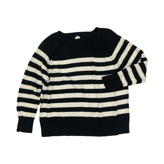 Sweater By Aerie In Black & Cream, Size:Xl