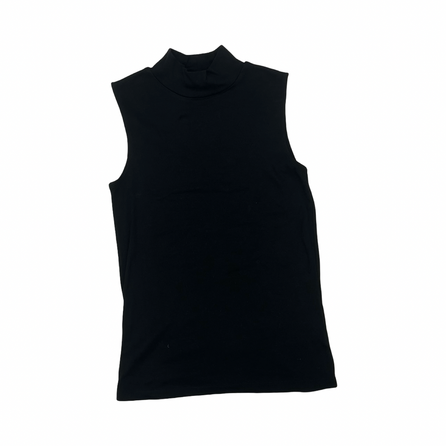 Top Sleeveless By Croft And Barrow In Black, Size:S