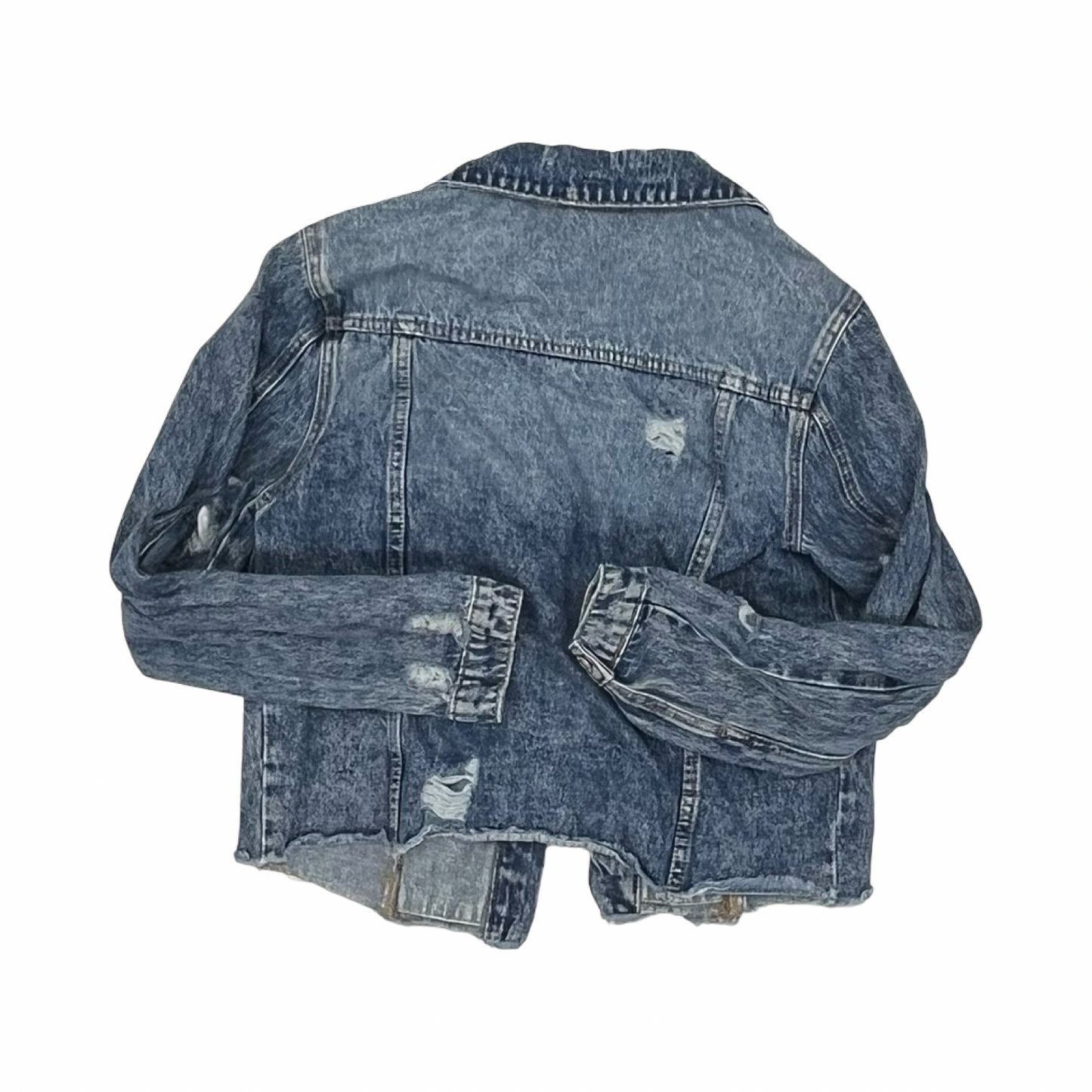 Jacket Denim By Vervet In Blue Denim, Size:S