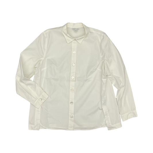 Blouse Ls By J. Jill In Cream, Size:L