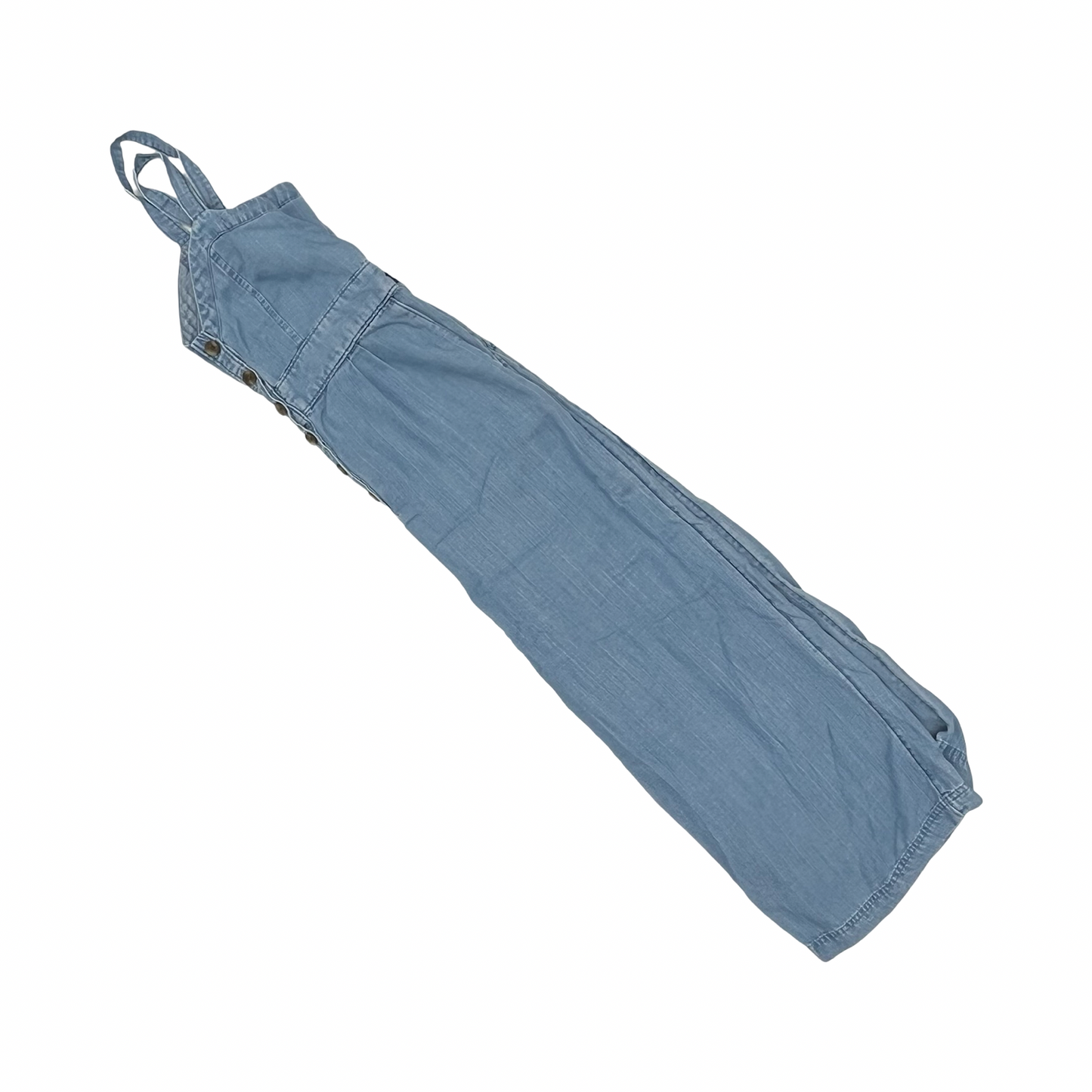 Jumpsuit By Loft In Blue Denim, Size:0