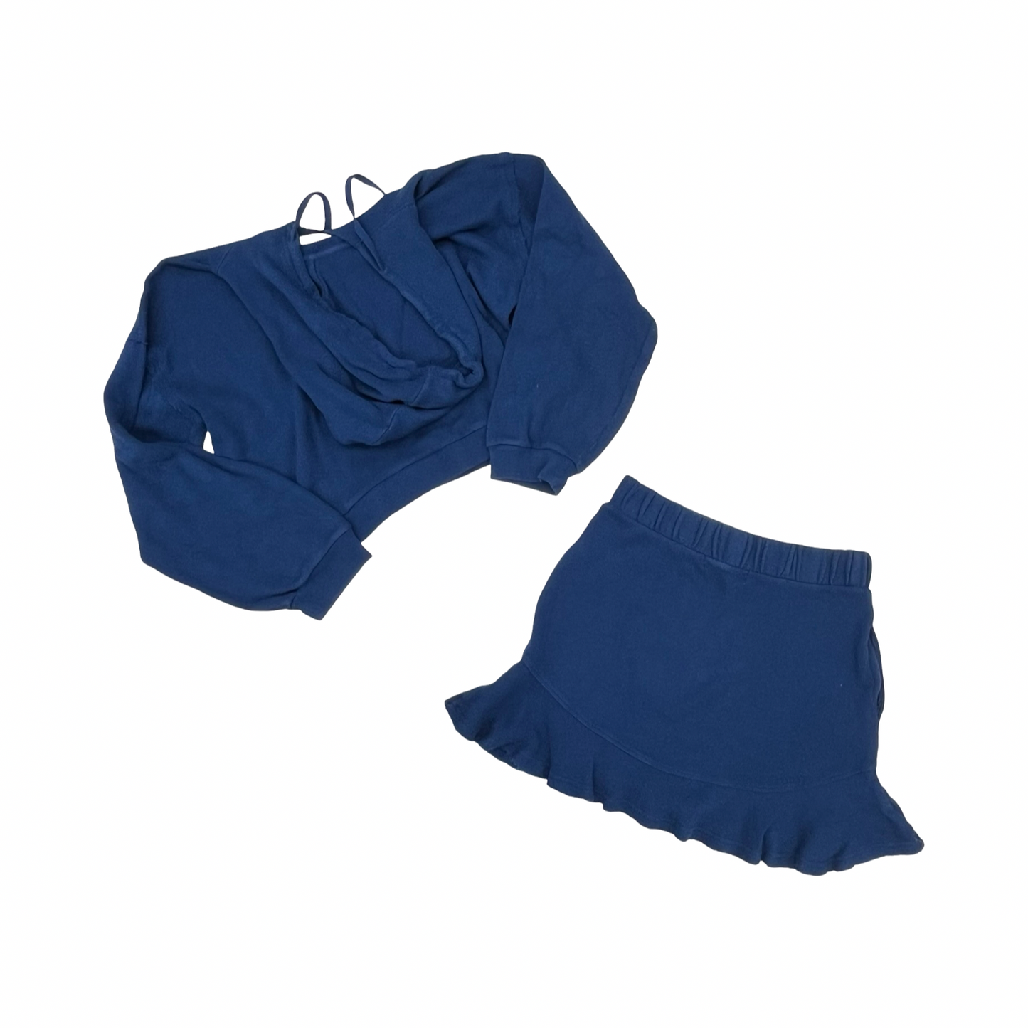 Skirt Set 2Pc By Free People In Blue, Size:M