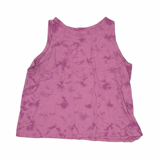Top Sleeveless By Time And Tru In Pink, Size:3X
