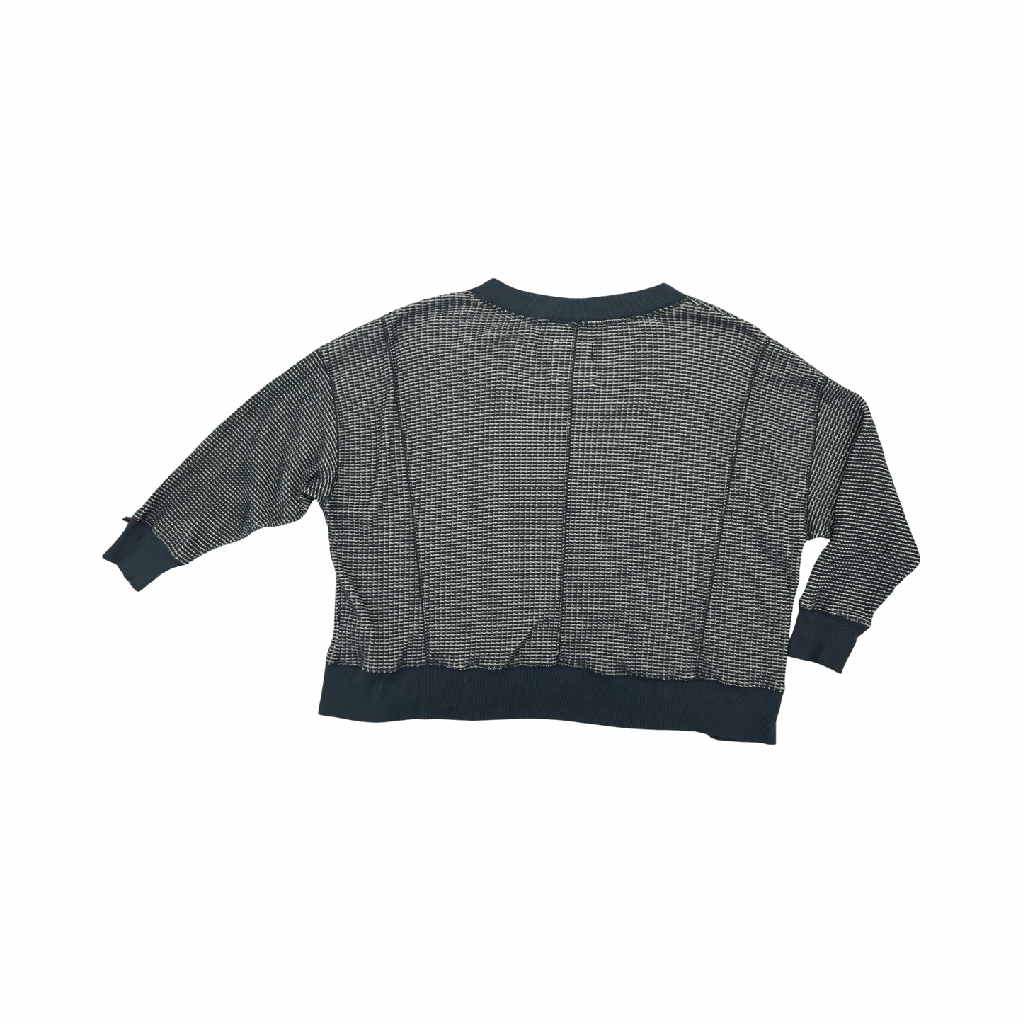 Top Ls By American Eagle In Blue & Cream, Size:M