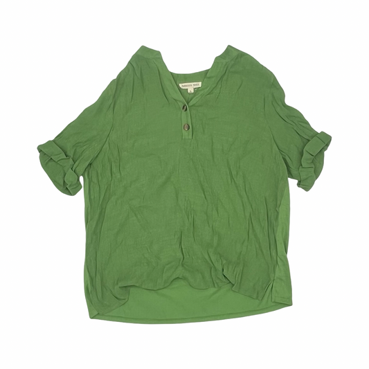 Top Ss By Clothes Mentor In Green, Size:L
