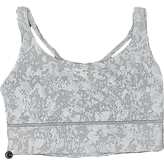 Athletic Bra By Lululemon In Grey, Size: S