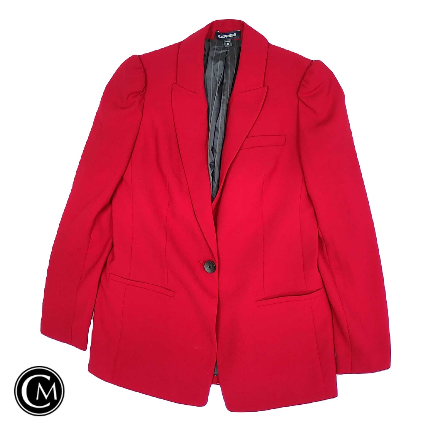 Blazer By Express In Red, Size: Xs