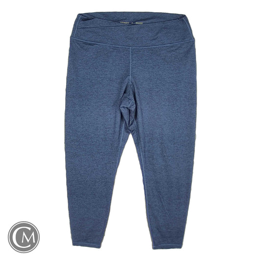 Athletic Leggings By Old Navy In Navy, Size: Xl image 1