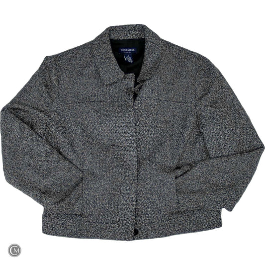 Jacket Other By Ann Taylor In Grey, Size: M
