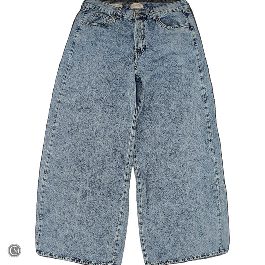 Jeans Wide Leg By Universal Thread In Blue Denim, Size: 12 image 1