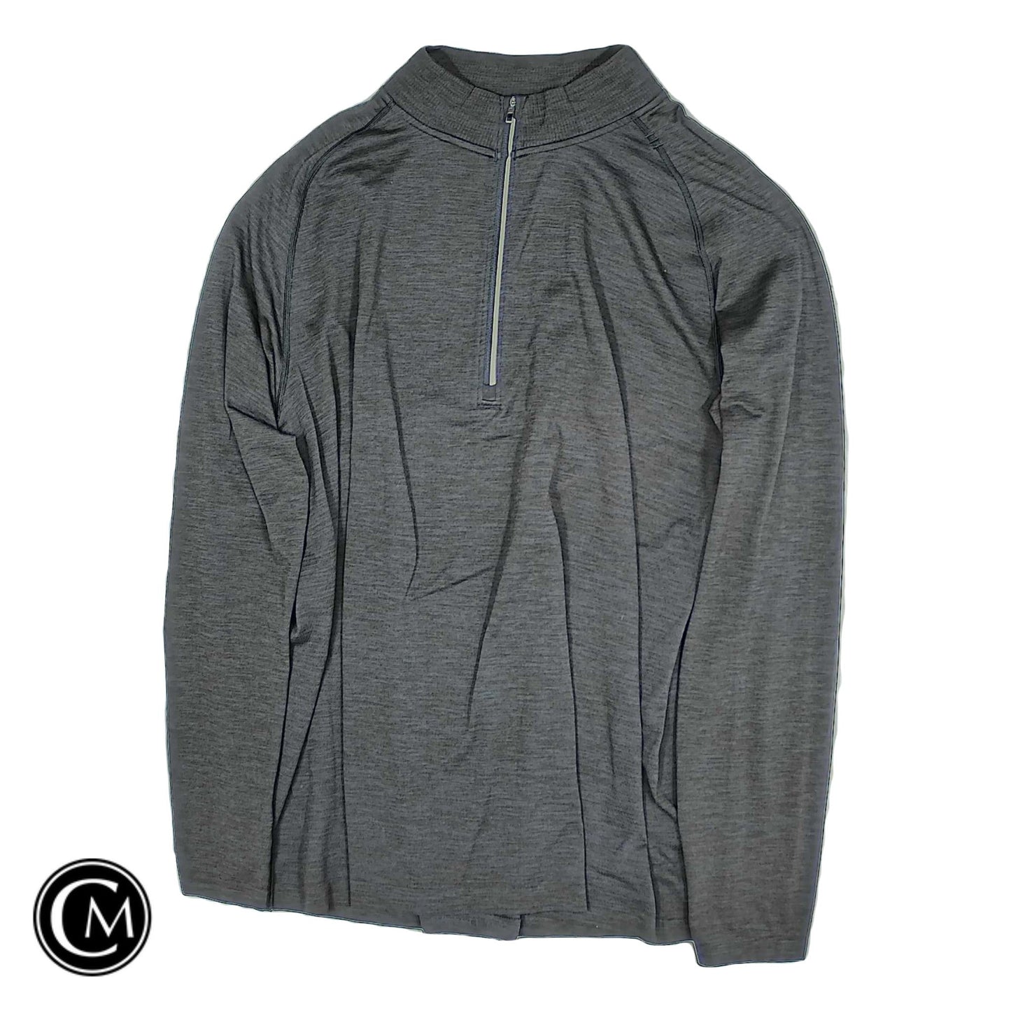 Athletic Top Ls Crewneck By Lululemon In Black, Size: L