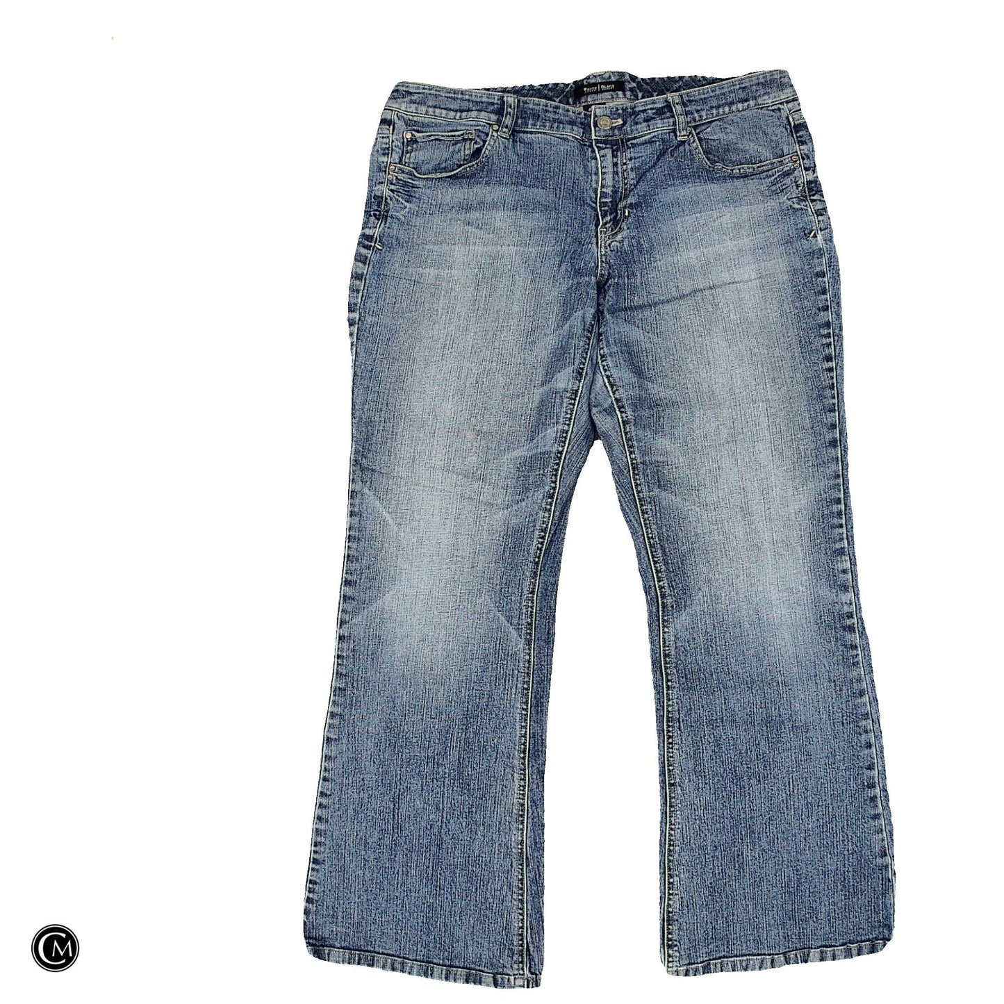 Jeans Boot Cut By White House Black Market In Blue Denim, Size: 14