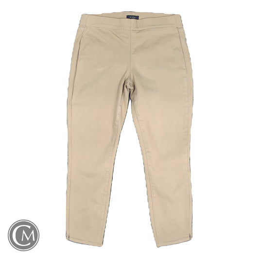 Jeans Jeggings By Not Your Daughters Jeans In Tan, Size: 8