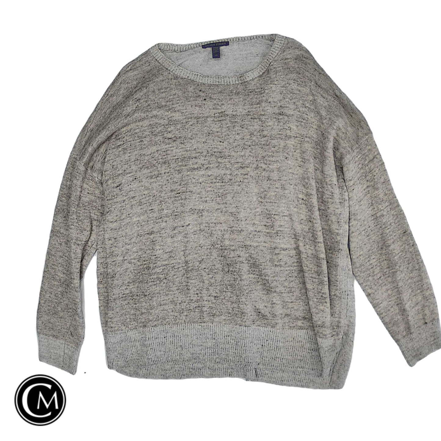 Sweater By Eileen Fisher In Brown, Size: L