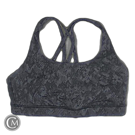 Athletic Bra By Lululemon In Black, Size: 8