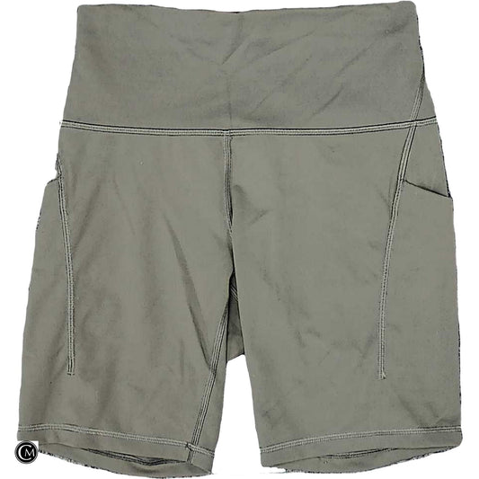 Athletic Shorts By Lululemon In Green, Size: M