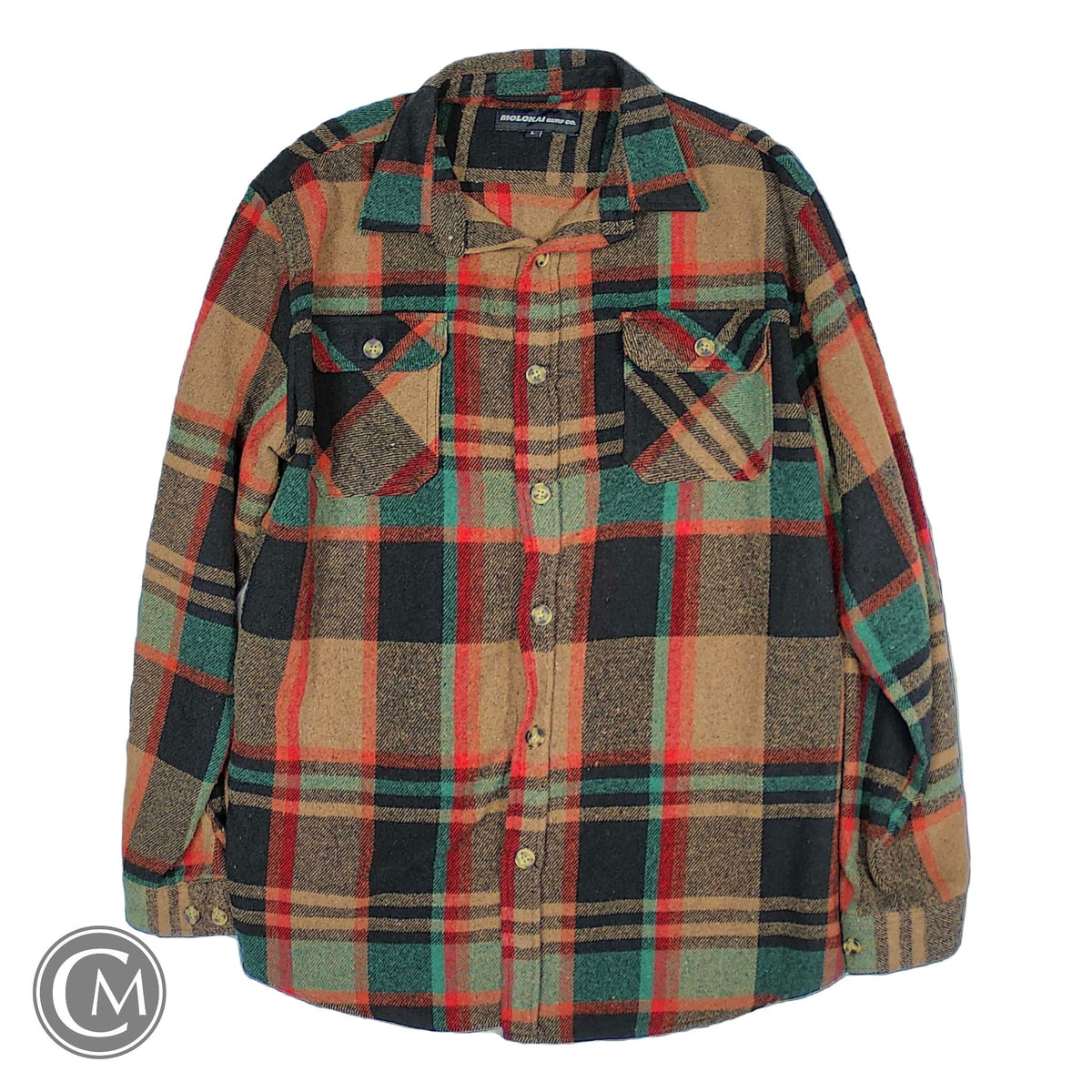 Top Ls By Cme In Plaid Pattern, Size: L image 1