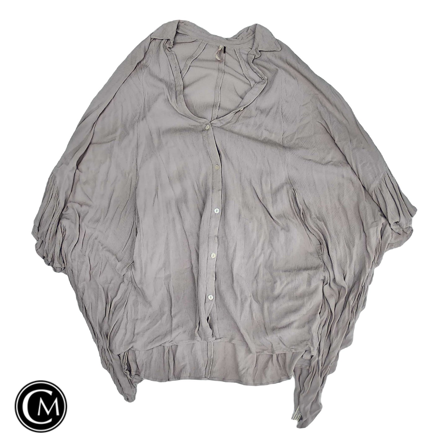 Tunic 3/4 Sleeve By Free People In Mauve, Size: L