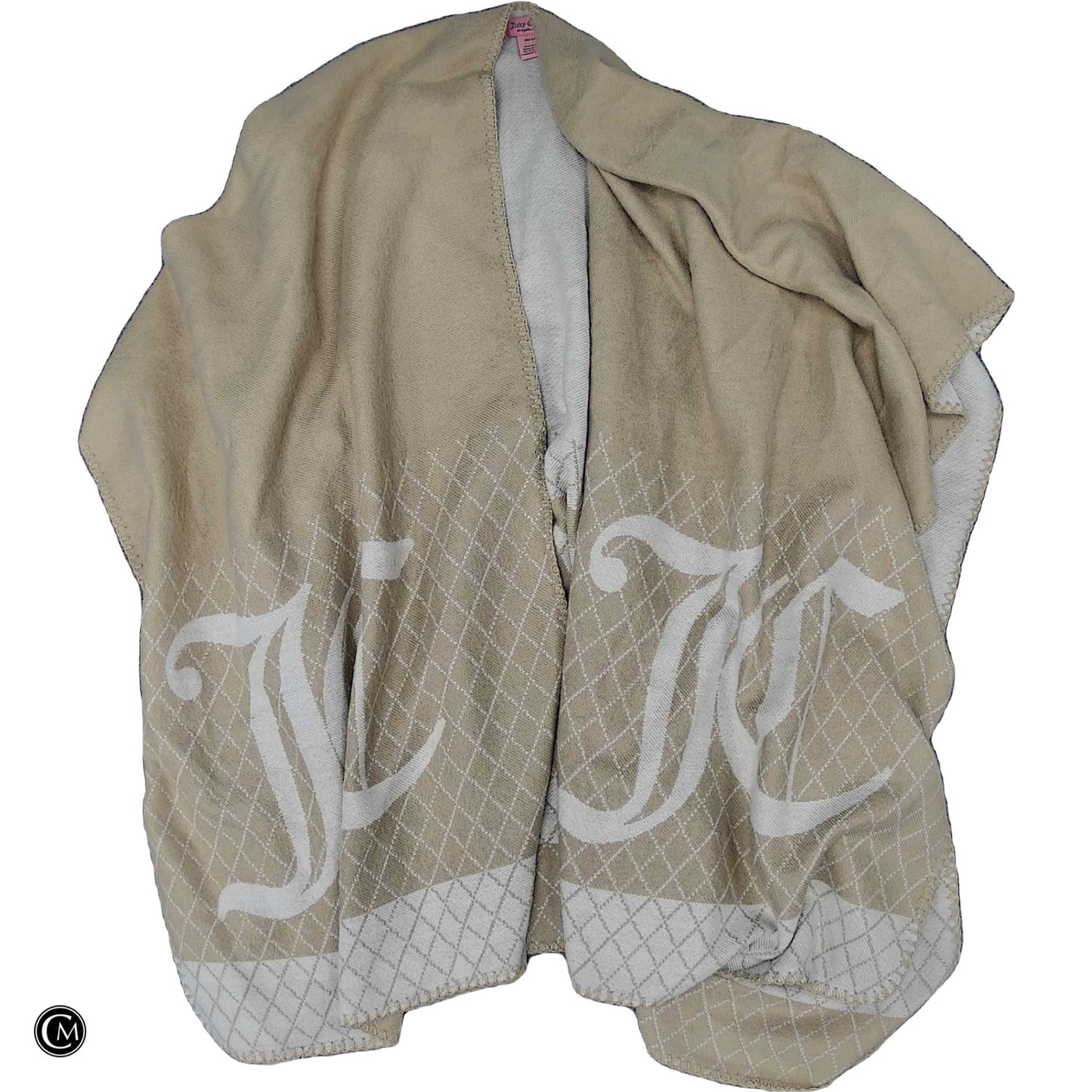 Shawl By Juicy Couture In Tan, Size: Osfm
