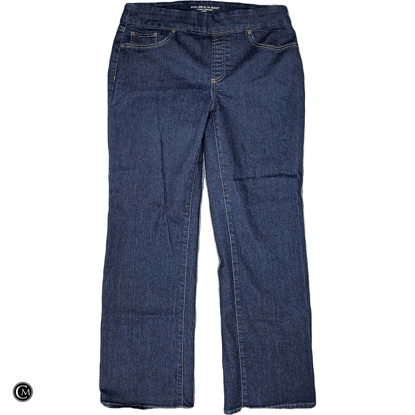 Jeans Boot Cut By Chicos In Blue Denim, Size: 8p