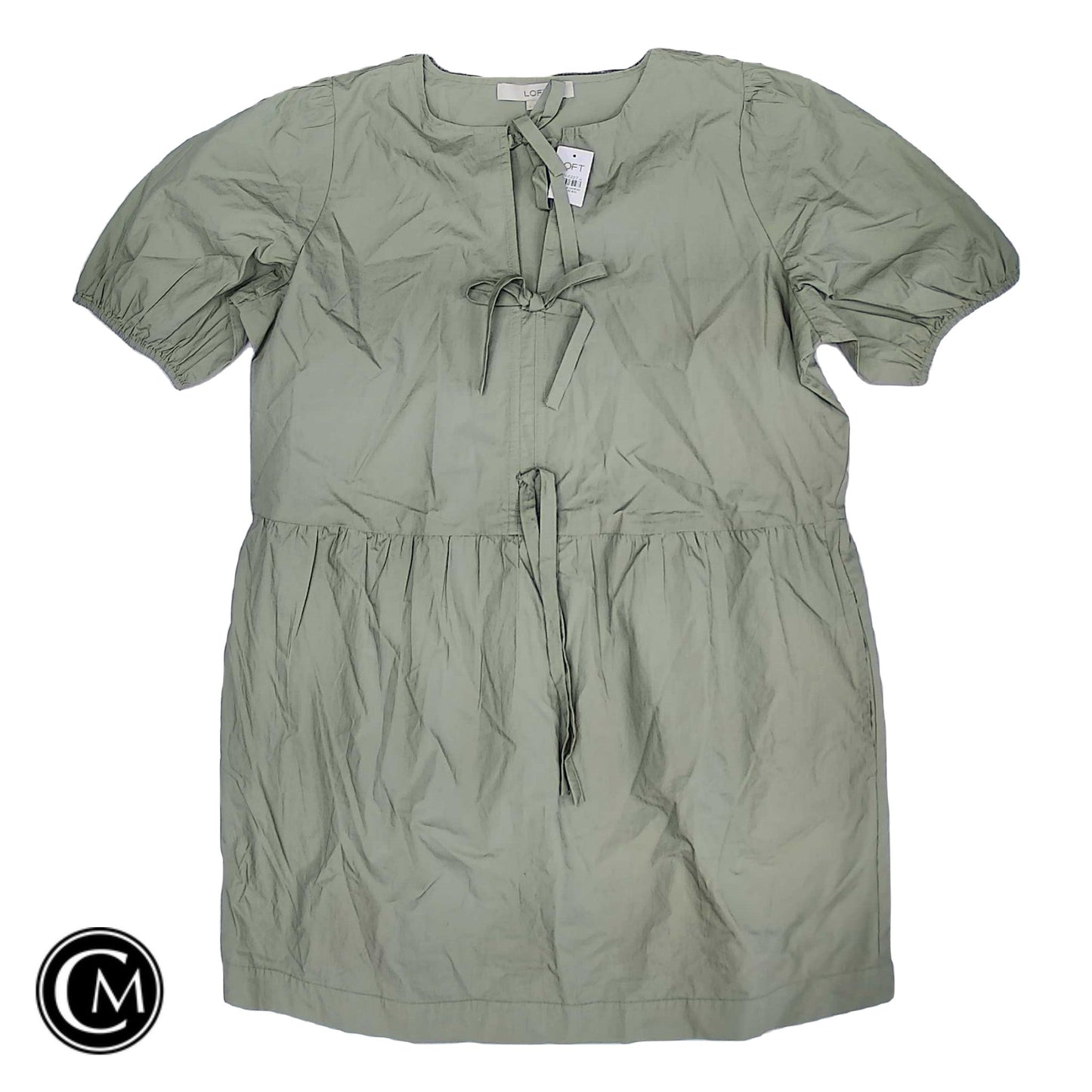 Dress Casual Short By Loft In Green, Size: L