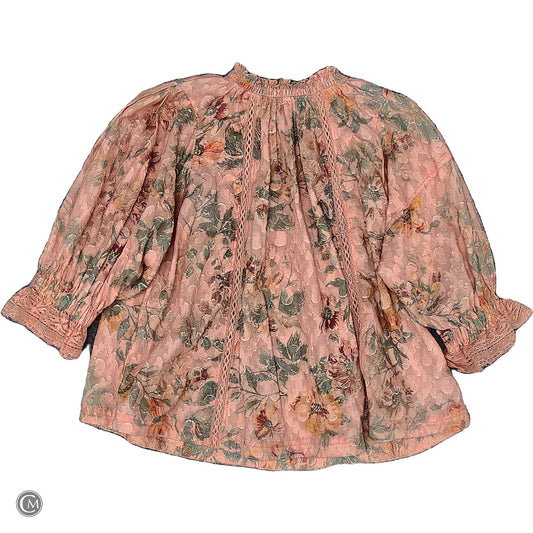 Top Ls By Pilcro In Orange & Pink, Size: S