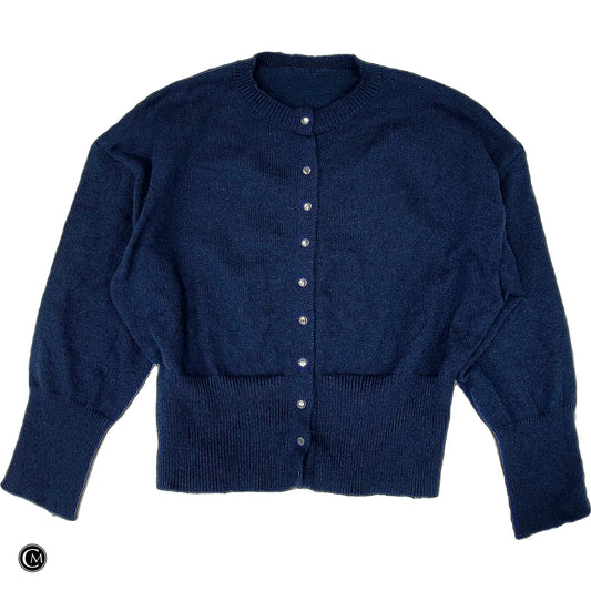 Sweater Cardigan By Shein In Navy, Size: 3x image 1