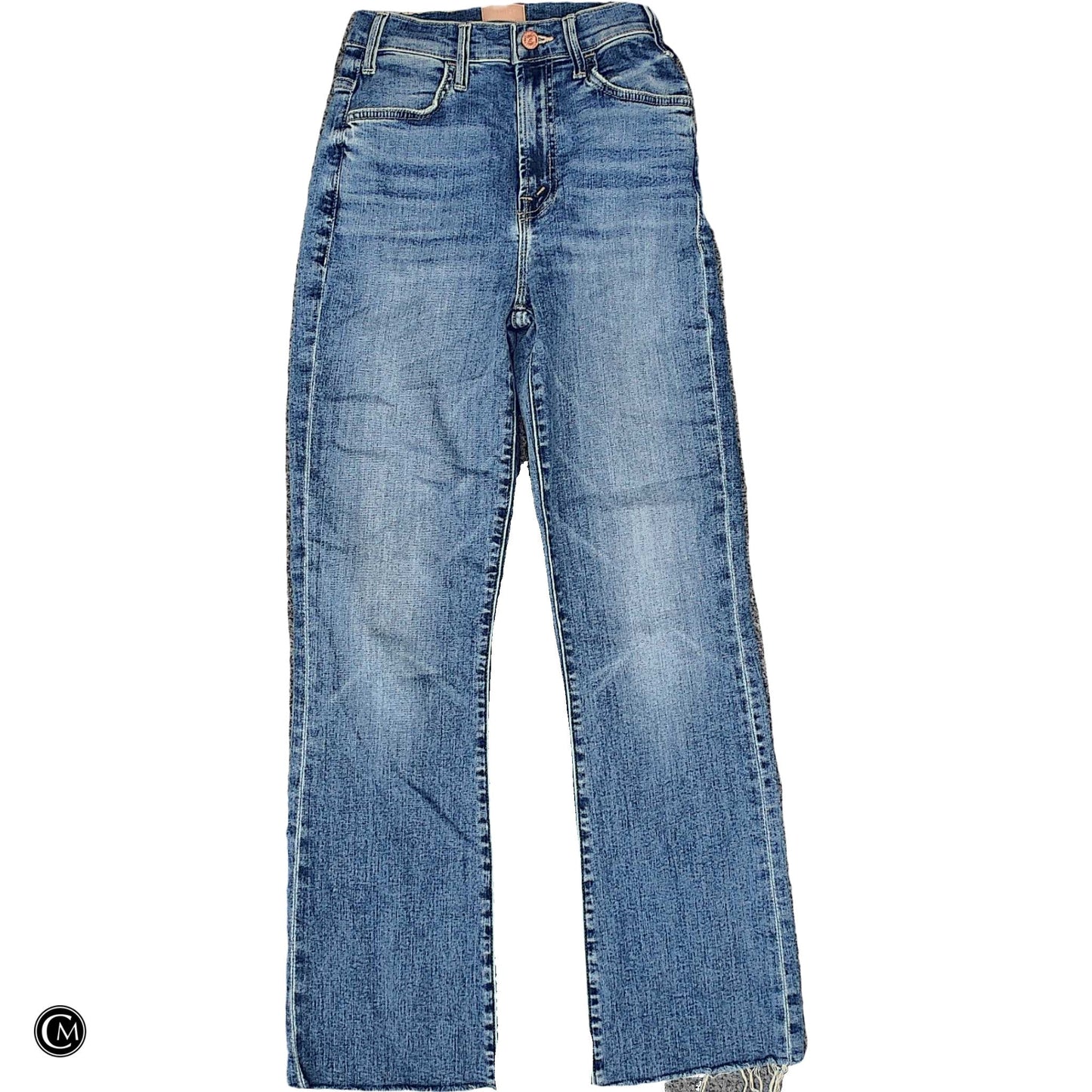 Jeans Designer By Mother In Blue Denim, Size: 0